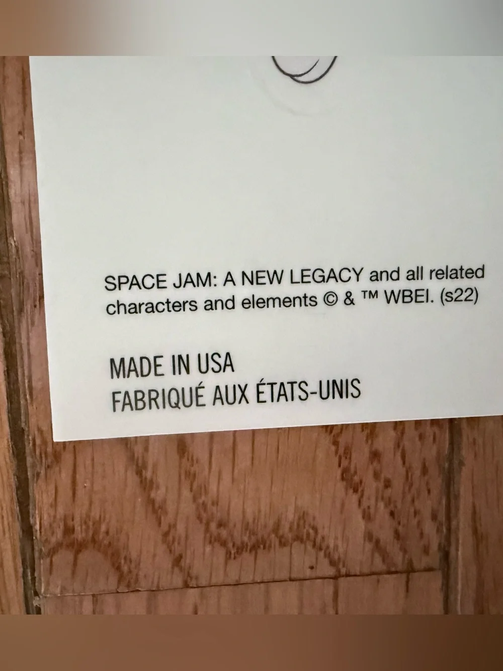 Lot of 10 Space Jam Peel & Stick Wall Decals - 100 Total